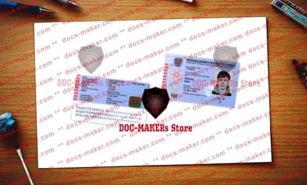 Austria ID Card – PSD Template